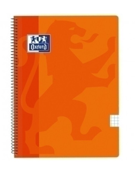 BLOCK OXF.SCH.PP Fº 80h CD.5 NARANJA - Pack de 5 unidades